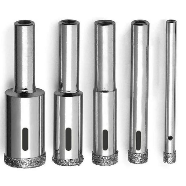 Glass Drill Bit Set- Drill Bits Glass Hole Saw Bottle Remover Tool ...