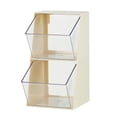 thumbnail image 4 of Abbracc Tea Bag Storage Containers Tea Coffee Sugar Canister Handy Tea Box Organizer for White, 4 of 6