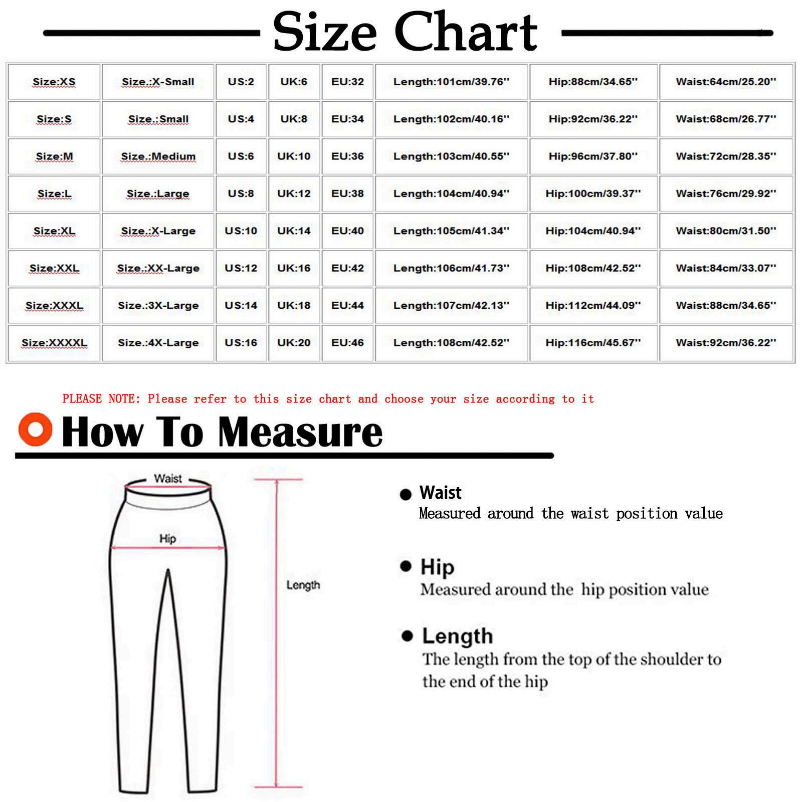 AMDWOV Loose Pants for Women Workout Out Trouser Leggings Stretch Waist ...