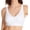White, variant on Women's Warner's RM1041A Cloud 9 Smooth Comfort Contour Wireless Bra (Black Painted Blooms 2X)