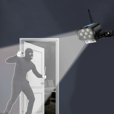 

Seasonal Sales Solar Outdoor Lights Motion Sensor High Bright LED Wall Security Lights For Yard Garden Patio Akmoler Black