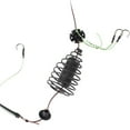 thumbnail image 4 of Bgsha 1pc 50cm Carp Fishing Feeder Bait Cage Hook Rig Set Inline Method Feeder 8# Fishhook Lure Cages Designed With Sinker Accessories, 4 of 10