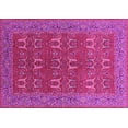 thumbnail image 1 of Ahgly Company Indoor Rectangle Oriental Pink Industrial Area Rugs, 6' x 9', 1 of 4