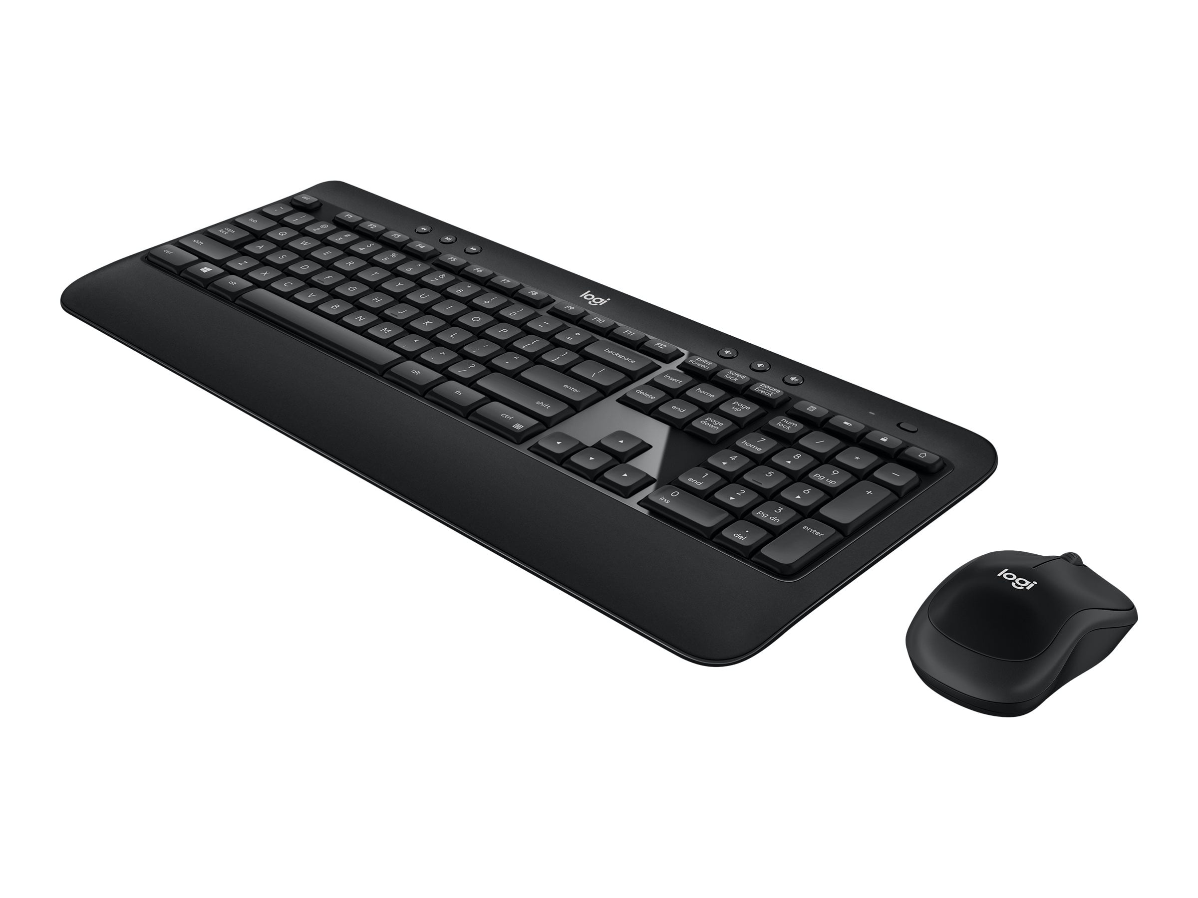 Logitech Combo - Keyboard and set - backlit - wireless Walmart.com