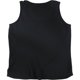 thumbnail image 2 of Camiseta sin mangas de georgette Tahari para mujer, negro, PL, 2 of 2