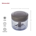 thumbnail image 5 of KitchenAid Manual Pull Food Chopper and Processor, Charcoal, 5 of 7