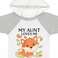 thumbnail image 4 of Inktastic My Aunt Loves Me Little Fox Boys or Girls Baby Bodysuit, 4 of 5