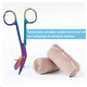 thumbnail image 5 of Tijeras De Boton De Care Acero Inox Tijeras Escolare,2pcs Malubero Azul, 5 of 5