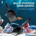 thumbnail image 3 of LAIQIEN Ergonomic Aquariums Sand Strainer Sand Cleaning Tool Kits Gravel Sand Shovel, 3 of 15