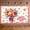 4A-180X110cm, variant on Watercolor Happy Mother's Day Banner Woodland Themed Backdrop Mushroom Patterned Background for Mother's Day Celebration Family Gathering Brunch Party
