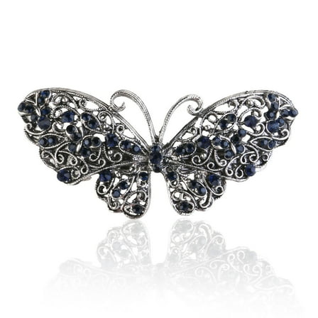 Masteelf Butterfly Clip Ponytail Hair Clips Barrettes Women's Bride