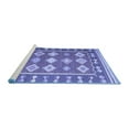 thumbnail image 2 of Ahgly Company Machine Washable Indoor Rectangle Southwestern Blue Country Area Rugs, 8' x 12', 2 of 4