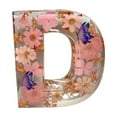 thumbnail image 1 of Floral Resin Night Light Letter Handmade Floral Night Light, Flower Letter Lamp Personalized Resin Letters With Led Light, Floral Resin Nightlight Letters, 1 of 1