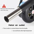 thumbnail image 3 of Ventilador portátil para barbacoa, ventilador portátil para barbacoa, ventilador portátil para parrilla de carbón, ventilador portátil para barbacoa para cocina, chimenea para acampar al aire libre, 3 of 4