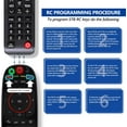 thumbnail image 3 of Télécommande de Remplacement pour Infomir MAG 544w3 MAG 524w3 MAG 520w3 MAG 250 MAG 254 MAG 256 MAG 322 MAG 324 MAG 424 MAG 524 MAG 544, Compatible avec Décodeur Linux, 3 of 5