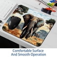 thumbnail image 6 of Elephant Square Gaming Mouse Pad Desk Mat, 8.3x9.8 Inch, Non-Slip Rubber Bottom, Printed, Suitable for Office and Gaming, 6 of 6