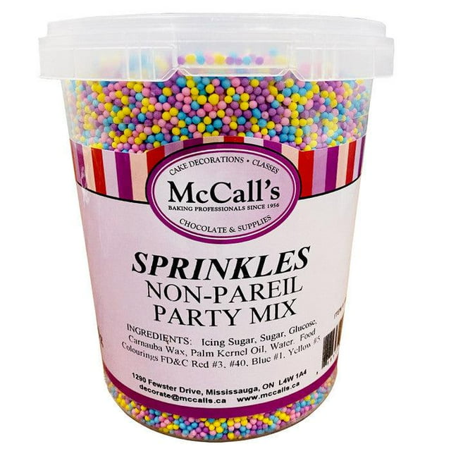 McCall's Confettis Nonpareils Mélange de Fête, 800 Grammes, 1 Unité