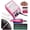 Pink SetA, variant on Electric  Drills Machine e File buffers Sanding Bands Bits for  Nails Gel Polish Glazing Art Set Polisher  Filer Manicure Pedicure Kit maquina unas acrilicas