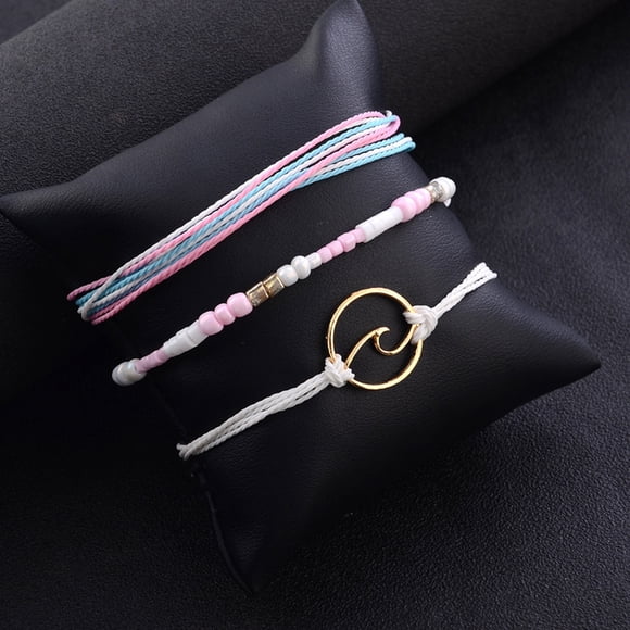 EGNMCR Bracelets for Women Vintage Natural Mountain Multicolor Multilayer Bracelet Women's Jewelry rope Bracelet