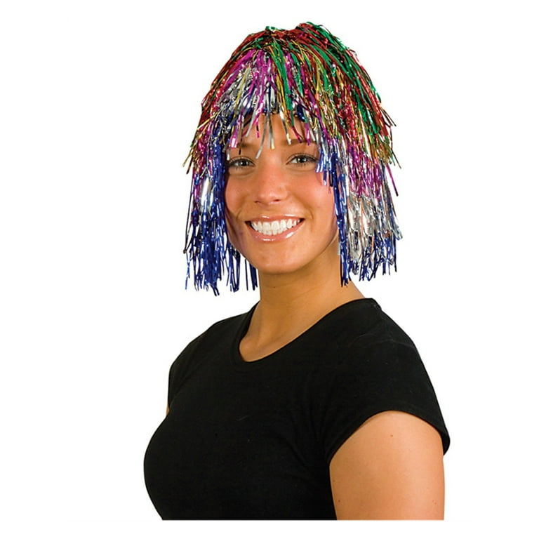 Long top tinsel wigs
