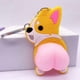 thumbnail image 5 of (3 Pieces) Pop Squeeze Butt Keychains Cartoon Stress Relief Gadgets Kawaii Corgi Soft Butt Silicone Ventilation Toys Adult Stress Relief Toys, 5 of 5