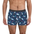 thumbnail image 4 of Wukai Sea Sharks Print Men’s Underwear Breathable Boxer Briefs,&nbsp;Moisture Wicking & Breathable-Medium, 4 of 7