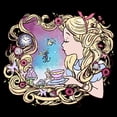 thumbnail image 2 of Men's Alice in Wonderland Artistic Alice Long Hair Tea Party Pull Over Hoodie Black Small, 2 of 4