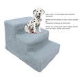 thumbnail image 3 of Dog Stairs for Bed, Fabric Dog Stairs Steps Foldable Sturdy Structure Dog Ramp Pet Ramp Large Dogs with  Climbing Ladder for Outdoor Car SUV Truck, 3 of 7