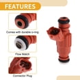 thumbnail image 3 of Inyector de combustible Unique Bargains 1 Pcs No.3531037160/9260930022 para motor de automóvil Hyundai Accent 2010, 3 of 7