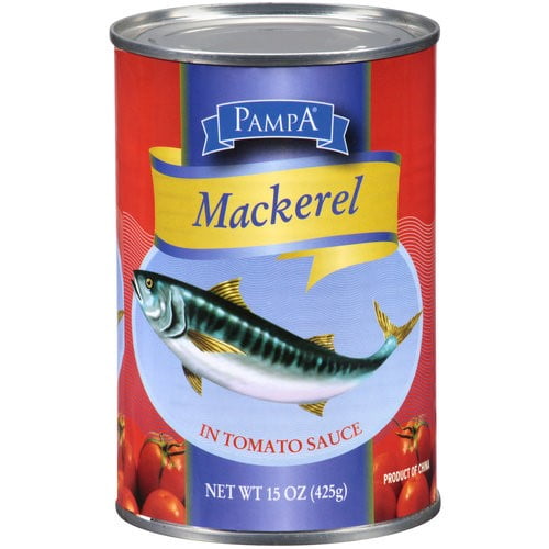 Pampa Mackerel, in Tomato Sauce, 15 Oz by PAMPA