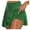 Green, variant on Women's Athletic Stretchy Pleated Tennis Skirts with Inner Shorts for Running Yoga Golf, Camouflage Print for Casual Sport Wear, Lightweight and Quick-Dry,Army Green,Size L