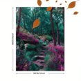 thumbnail image 3 of Enchanted Forest Path Canvas Print，Woodland Landscape Wall Art for Living Room Bedroom Entryway, 3 of 8