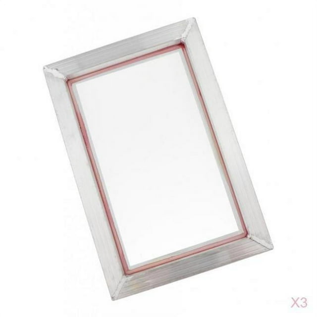 S SERENABLE 3Pieces Screen Printing Frame Alum Polyester Mesh for Printed 120T 20x30 NEW