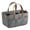 Dark Gray, variant on Baby Diaper Bag for Baby Mummy Makeup Bag Nursery Storage Bag Practical Reusable Dark Gray