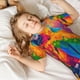thumbnail image 5 of Balery Colorful Parrot Jungle Dream A Conjunto de Pijama Infantil de Manga Corta con Estampado – Ropa de Dormir de Algodón Suave-Small, 5 of 6