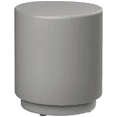thumbnail image 1 of HOMCOM Table d'Appoint Rond de 17 Pouces pour l'Intérieur et l'Extérieur, Gris Pâle, 1 of 10