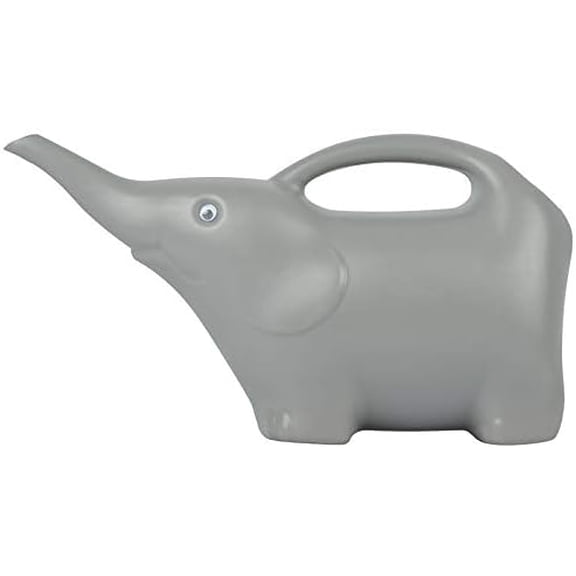Esschert Design Elephant Watering Can Plastic Gray 1.5 Liter