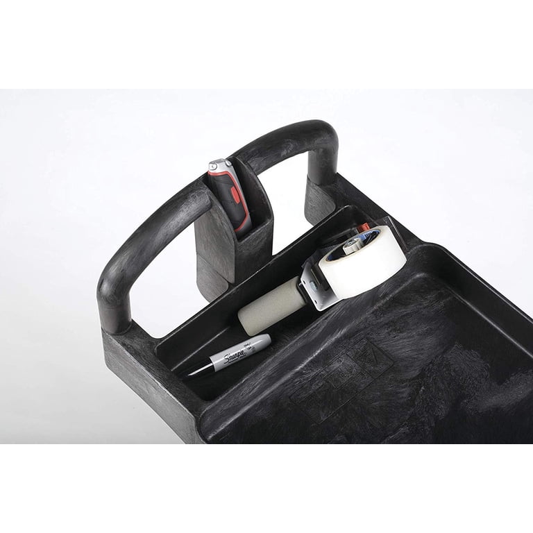 Rubbermaid Commercial Products 2-Shelf Utility/Service Cart, Small 