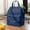 Navy NY, variant on Giunmcul Online Shopping Insulated Lunch Bags with Shoulder Straps for Women/Men - Resuable Leakproof Lunch Box, Cooler Tote Bag for Work School Picnic Beach