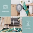 thumbnail image 6 of Teal Marble Gold Line Pattern Kitchen Rugs Sets Of 3,Kitchen Runner Rugs Non Skid Washable,Decorative Kitchen Floor Mats for Kitchen,Sink,Laundry,17"x30"+ 17"x47" + 17"x59", 6 of 6