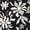 Black Tropical Floral, variant on Women's Smocked Midi Summer Dress Drop Waist Sundress with Pockets Red - M