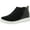 Black Suede, variant on Ryka Women's Vera Fashion Sneakers Black Mix 9.5M