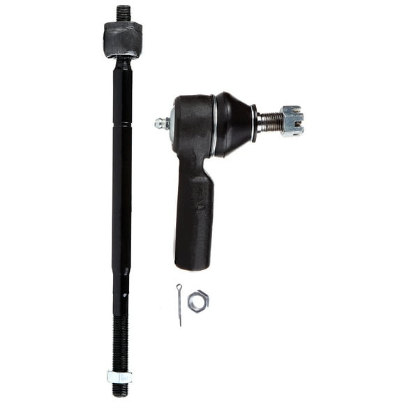 ECCPP Front Outer Tie Rod End Inner Tie Rod fit for 92-2001 for Lexus ES300 95-2004 for Toyota Avalon 92-2001 for Toyota Camry 98-2003 for Toyota Sienna 99-2003 for Toyota Solara 2pcs ES3306 EV301