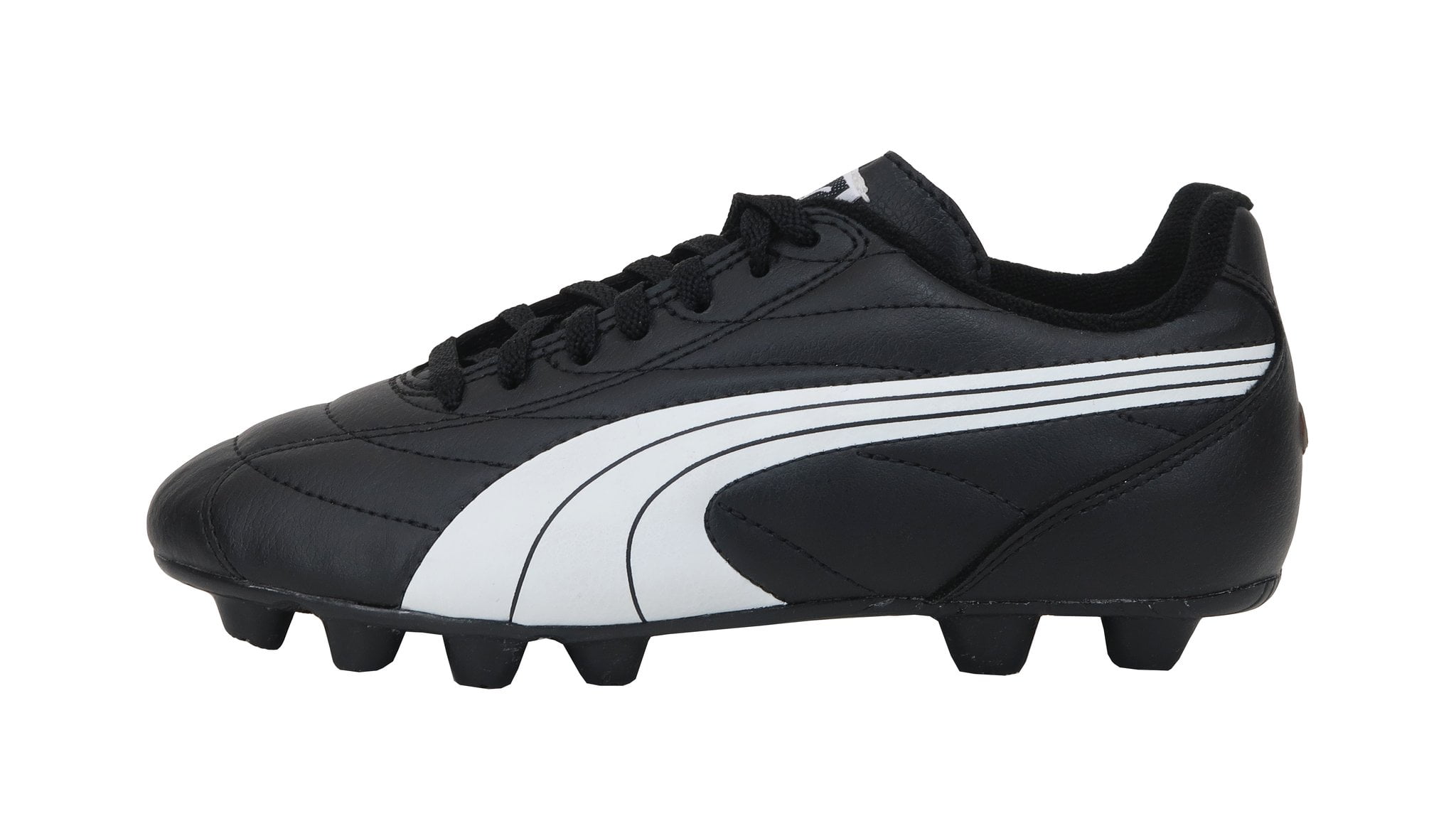 black puma cleats