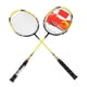 thumbnail image 3 of 1 Par De Raquetas De Bádminton, Raqueta De Bádminton Deportiva Portátil De aleación De Aluminio De Alta Resistencia Con Bolsa De Transporte Para Gimnasio En Patios Traseros, 3 of 7