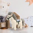 thumbnail image 5 of Hearth & Gear Cheval en Peluche Réaliste avec Doux pour Enfants et Adultes Collectionnable, 5 of 5