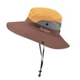 thumbnail image 1 of Agiferg Foldable Outdoor Sun Hat Fisherman Hat Summer Sun Hat Cycling Trip, 1 of 1
