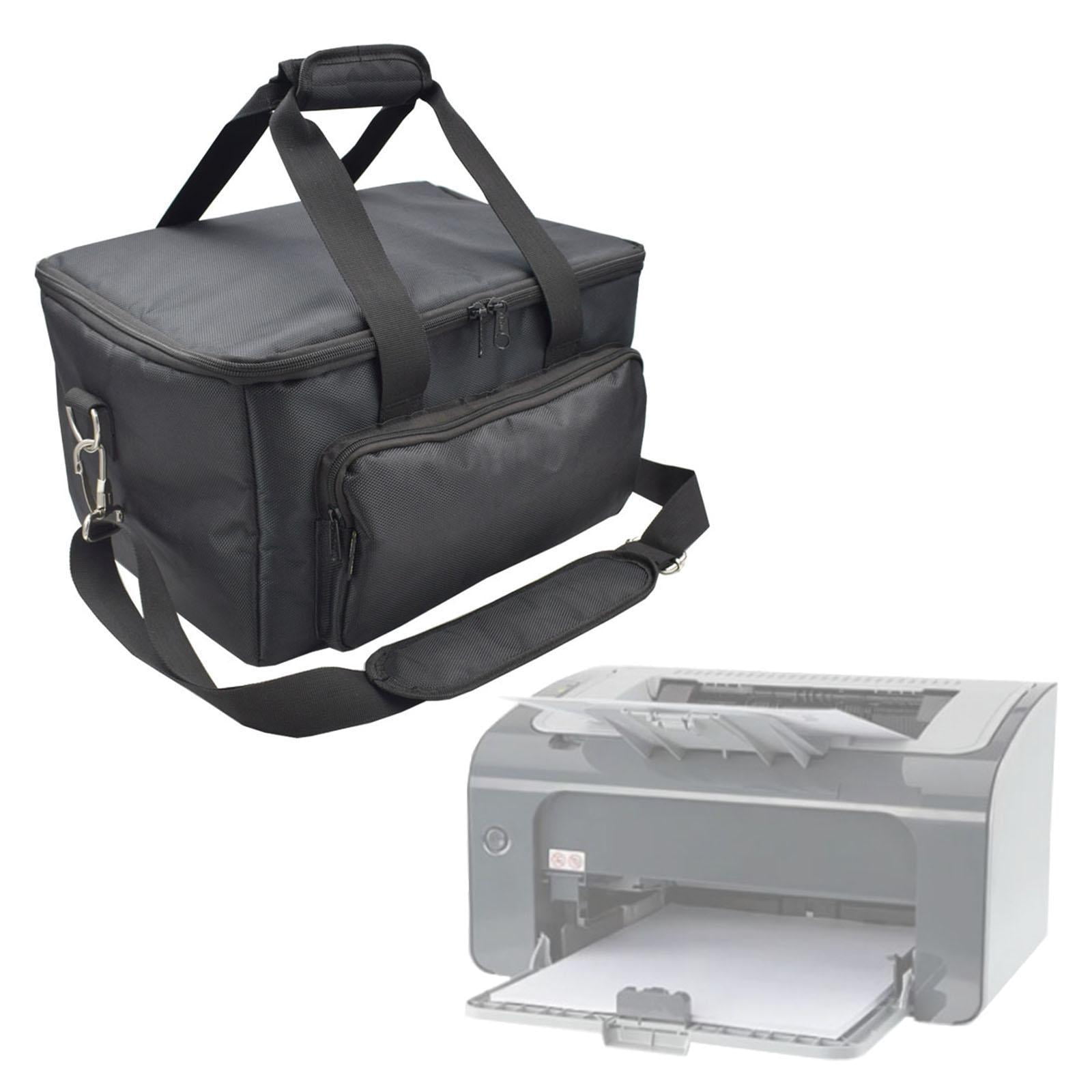  Durable Printer Carrying Bag, High Capacity Laptop Carrying Bag  with Shoulder and Trolley Strap, Heavy Duty Portable Printer Carrying Case,  Modern Mobile Printer Carry Bags for Travel Business : Electronics