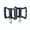 Color:Black, variant on 2pack Light weight Bicycles Pedals Professional Cycling Pedals Road Bike Pedals for Various Occasion