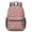 Baseballs and Stripes, variant on Baseballs and Game Terms White 17" School Backpacks for Teens,Waterproof Oxford Fabric,S-Shape Padded Straps for School,Travel,Hiking,Camping